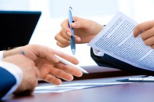 Ondertekenen contract