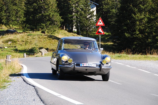 Oldtimer auto Citroen DS