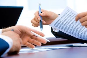 Contract ondertekenen