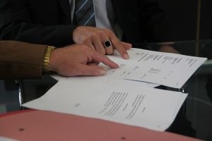 Overeenkomst onderhandelingen kantoor